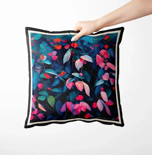 Fluttering Canopy · Pillow Cushion Cover · Faux Fur Fabric