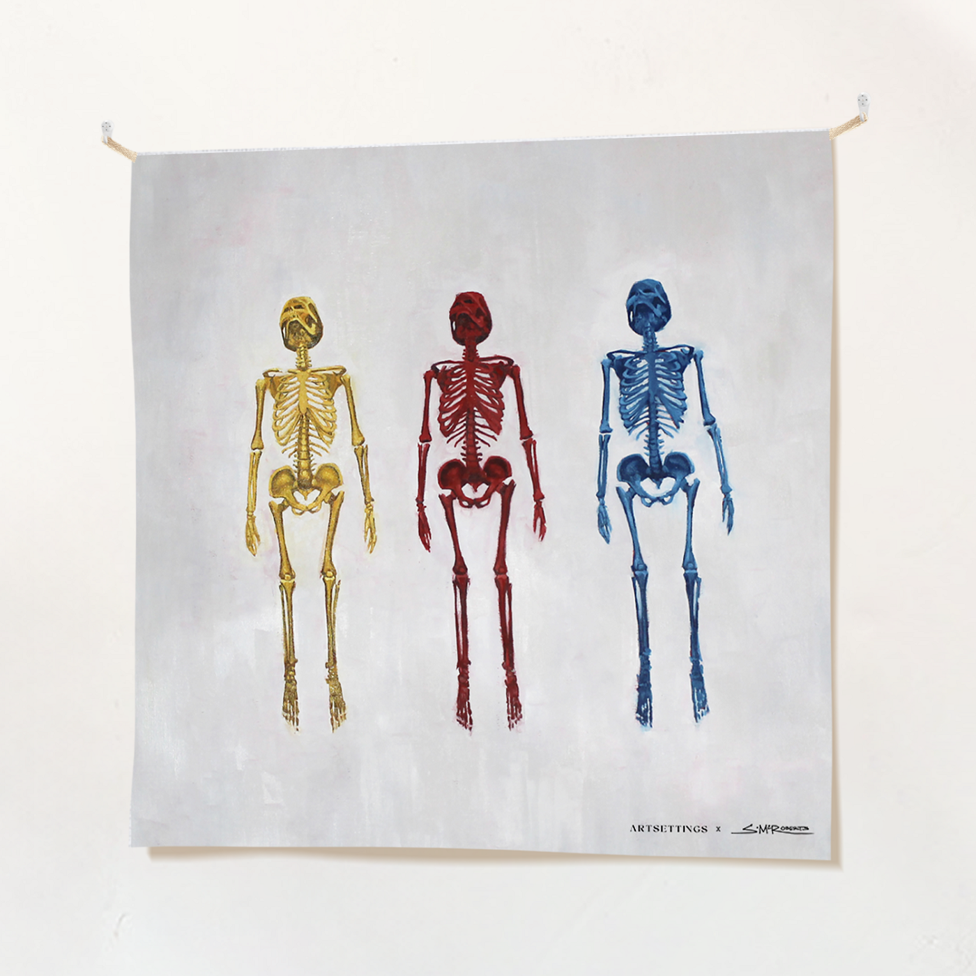Les Religieuses · Gewebter Wandteppich · Hängende Decke zur Dekoration · Dekorativer Wandteppich · Anpassbares Kunstdesign · Premium-Stoff