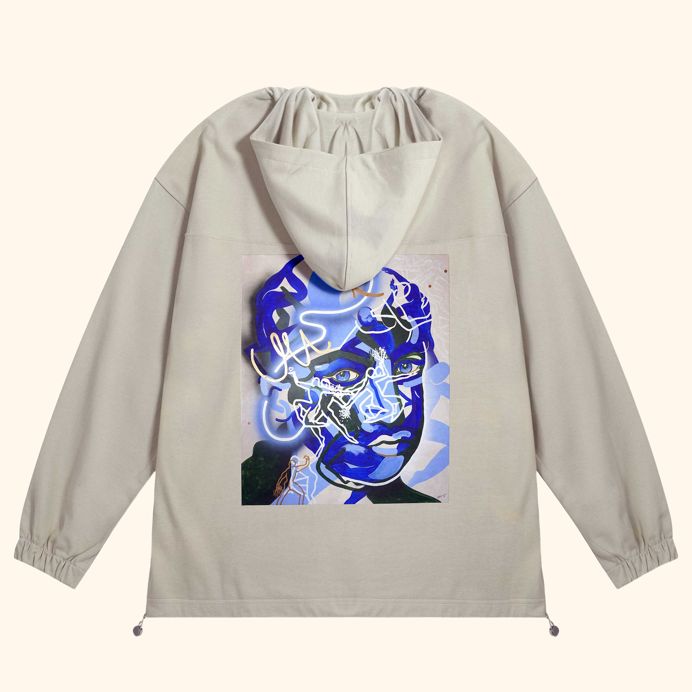 Les Religieuses · 450 g · Stehkragen · Kapuzenpullover