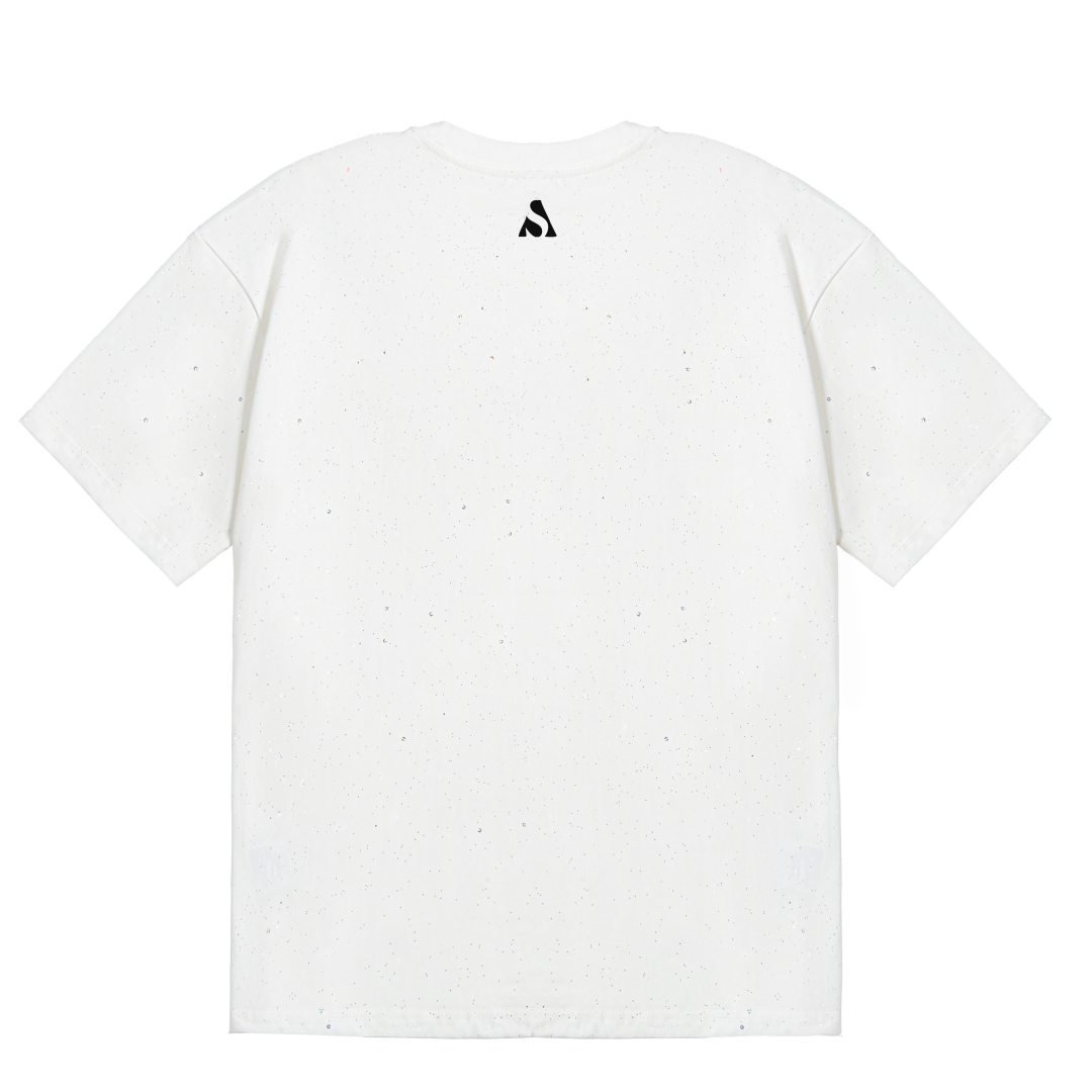 Short Sleeve T-Shirt - Drop Shoulder (230g) in White