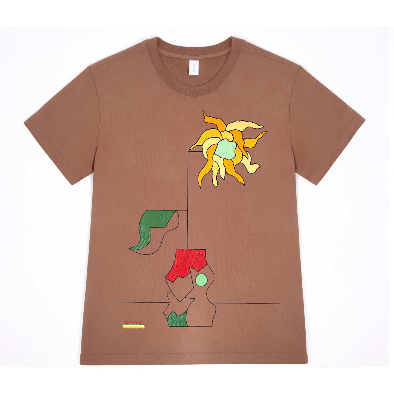 Short Sleeve T-Shirt - Regular Shoulder (300g) in Espresso Brown