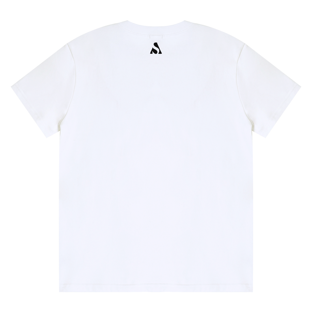 Short Sleeve T-Shirt - Regular Shoulder (300g) in White