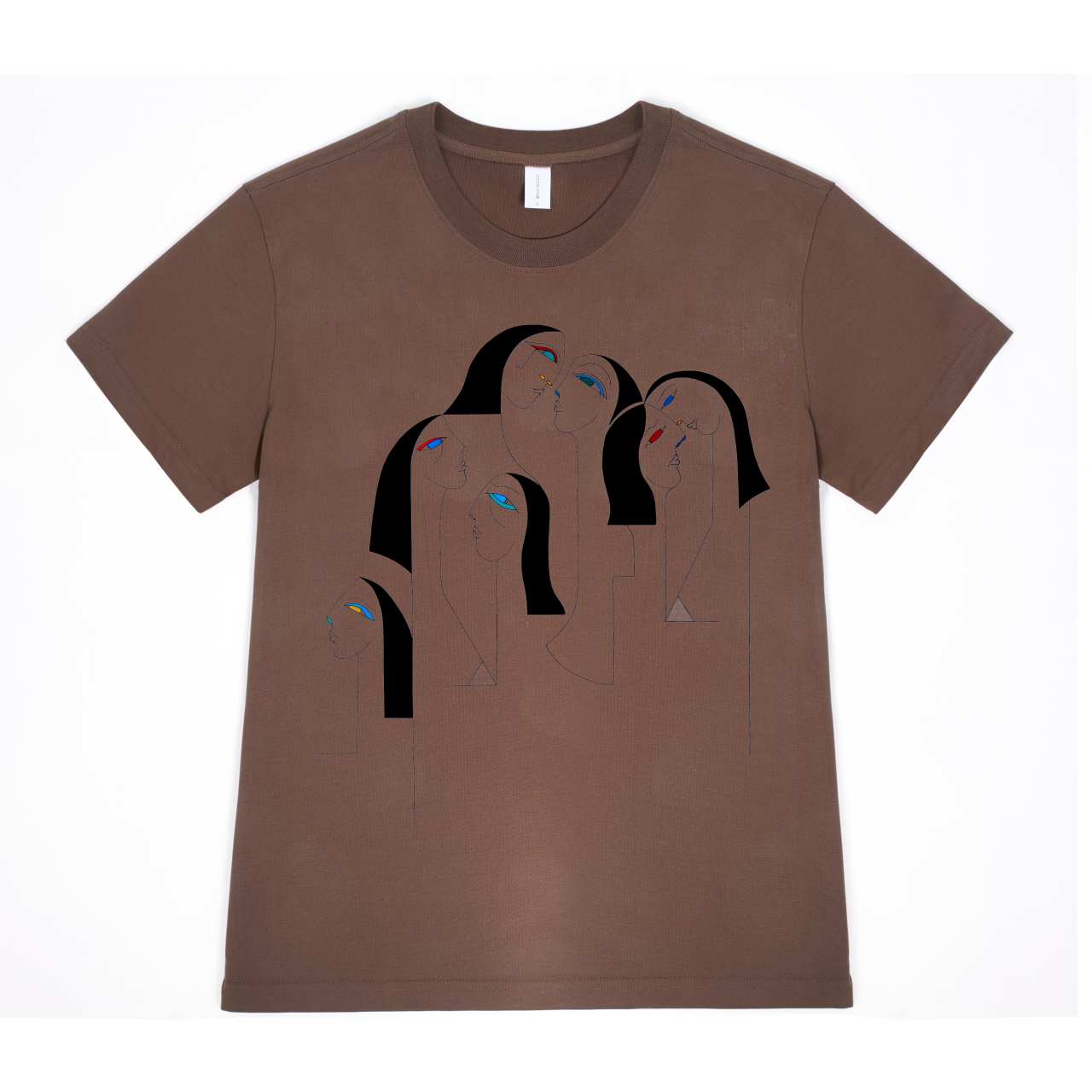 Short Sleeve T-Shirt - Drop Shoulder (330g) in Espresso Brown