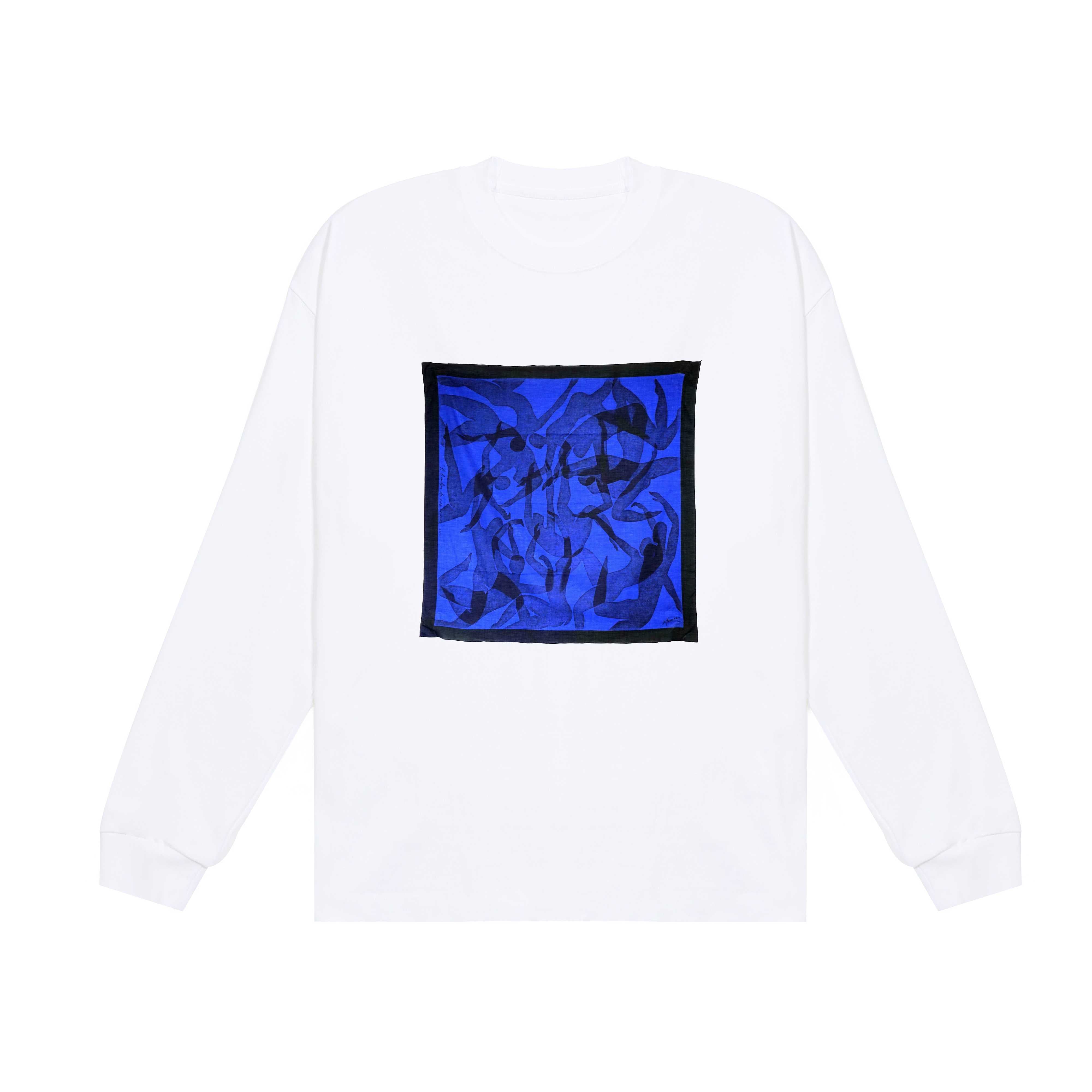 Long Sleeve T-Shirt - Basic Style (330g) in White