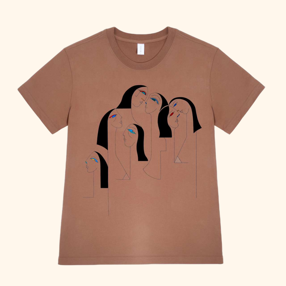 Short Sleeve T-Shirt - Regular Shoulder (300g) in Espresso Brown