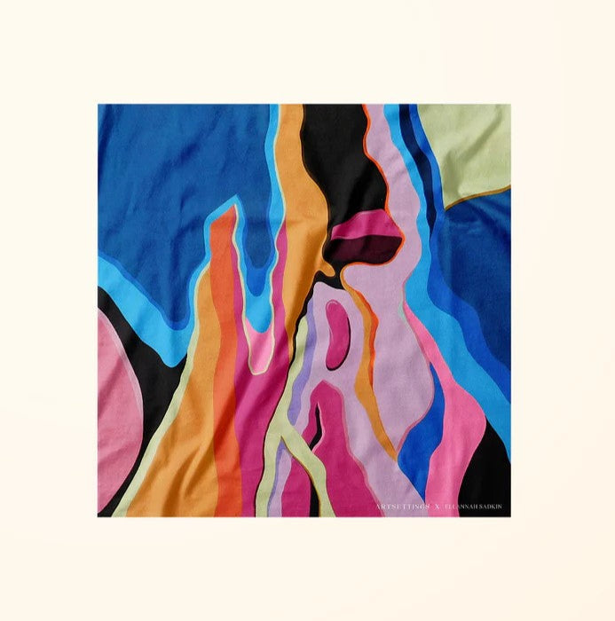 Sial · Handkerchief · Eco-friendly Soft Elegant Cotton 3 Layer Handkerchief · Unisex Customizable Art Design · 100% Pure Cotton