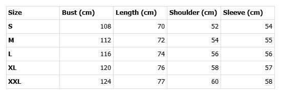 Size Guide